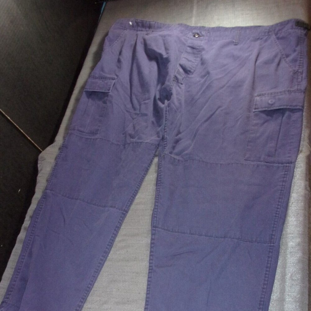 sz4X LARGE USGI MILITARY STYLE BDU DARK BLUE TROUSER PANTS EMT PARAMEDIC EC 1426